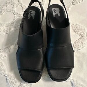 Women’s black Sorel brand size 10 excellent condition